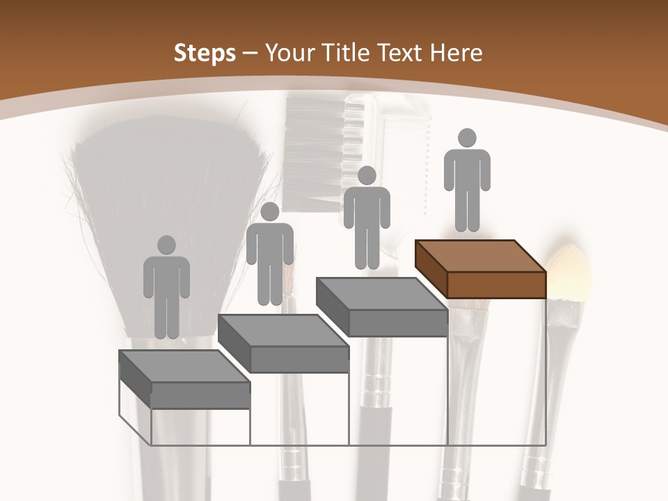 Make White Brush PowerPoint Template