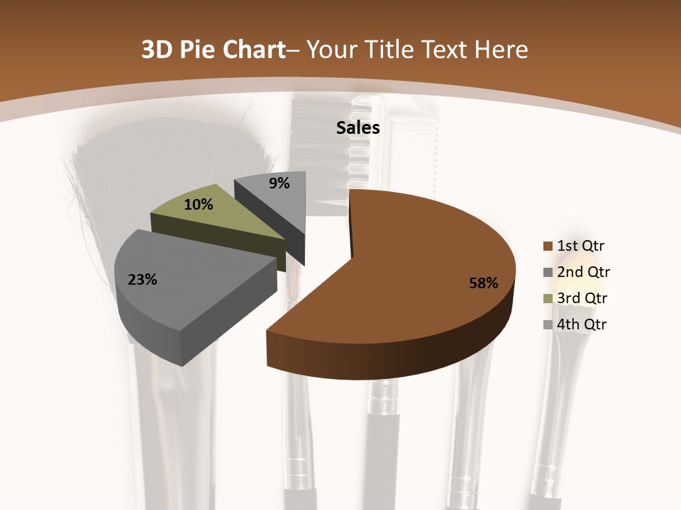 Make White Brush PowerPoint Template