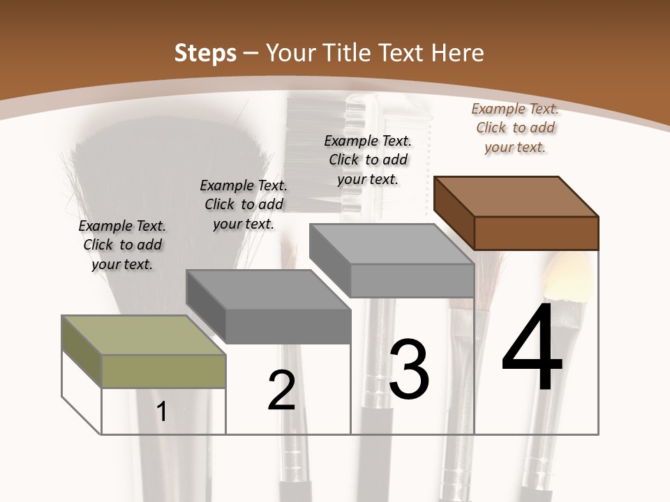 Make White Brush PowerPoint Template