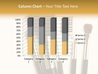 Makeup Isolated Brush PowerPoint Template