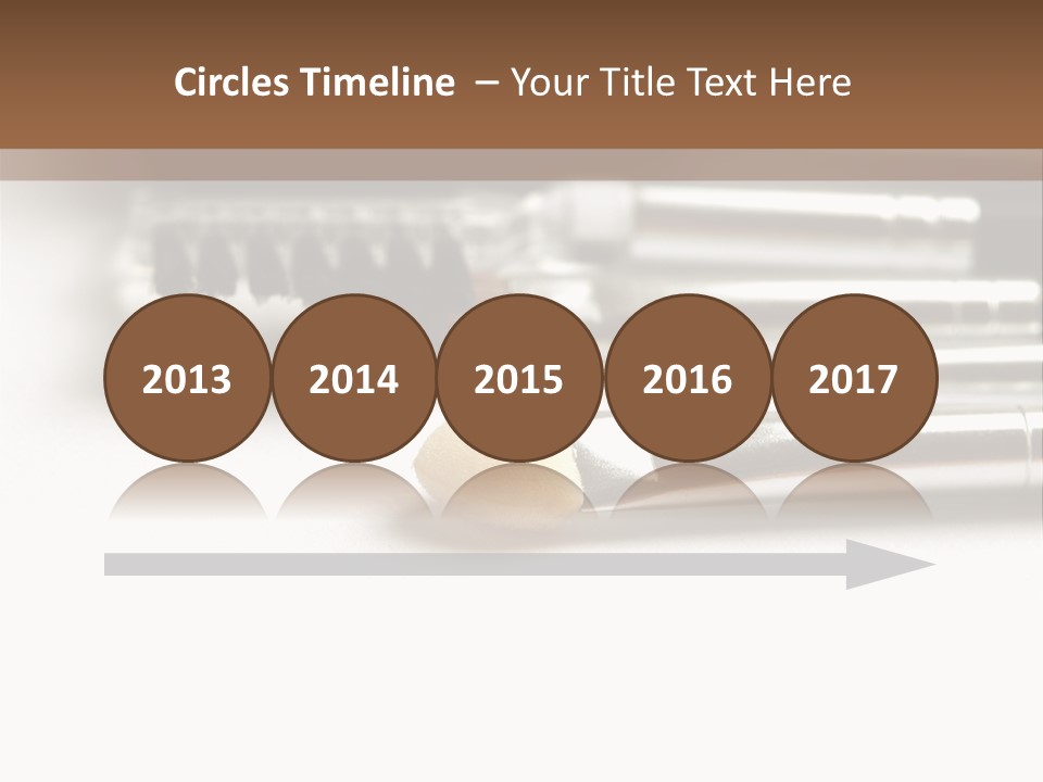 Isolated White Black PowerPoint Template