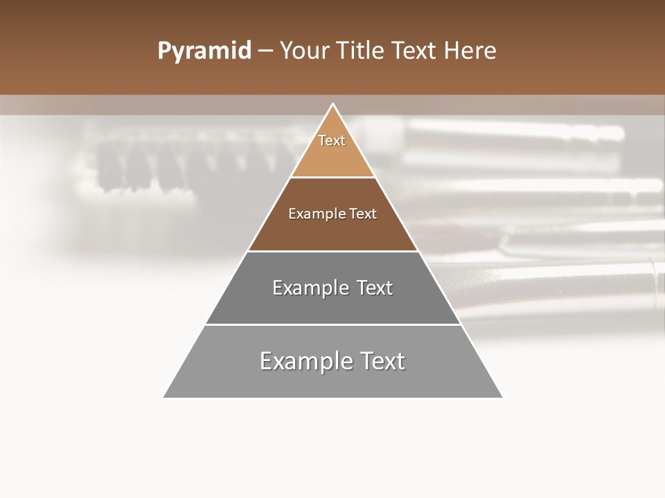 Isolated White Black PowerPoint Template