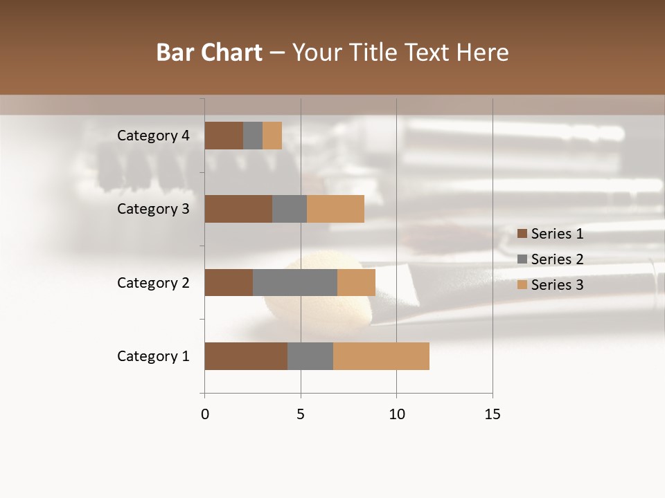 Isolated White Black PowerPoint Template