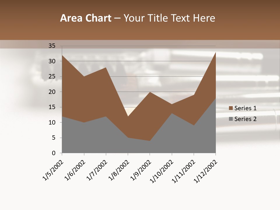 Isolated White Black PowerPoint Template