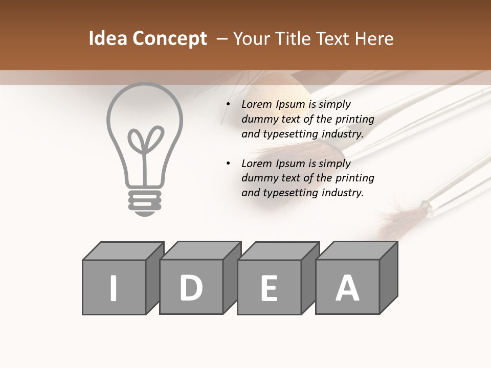 Nobody Black Make PowerPoint Template