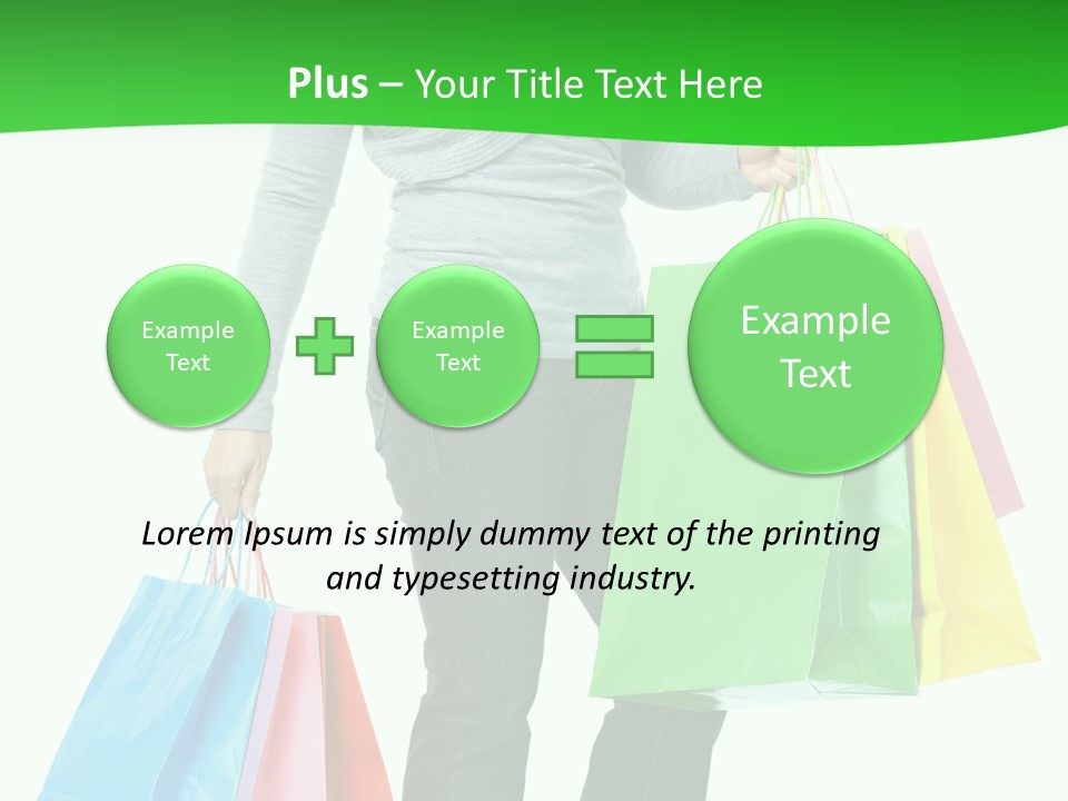 Happiness Pink Lifestyle PowerPoint Template