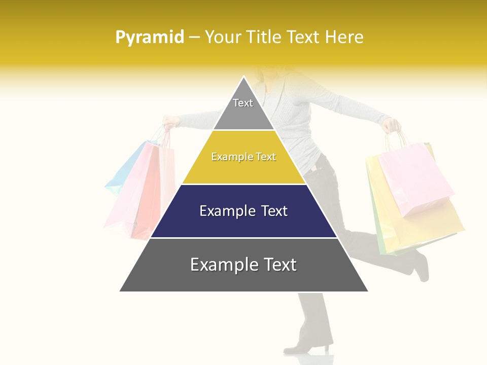 Woman Beautiful Caucasian PowerPoint Template