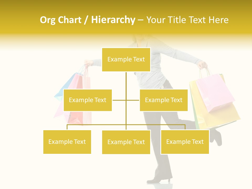 Woman Beautiful Caucasian PowerPoint Template