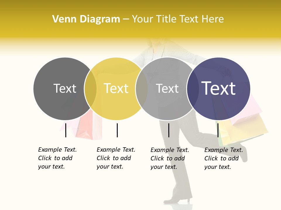 Woman Beautiful Caucasian PowerPoint Template