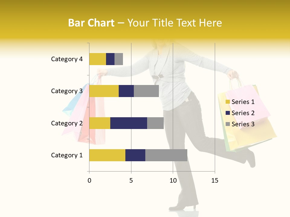 Woman Beautiful Caucasian PowerPoint Template