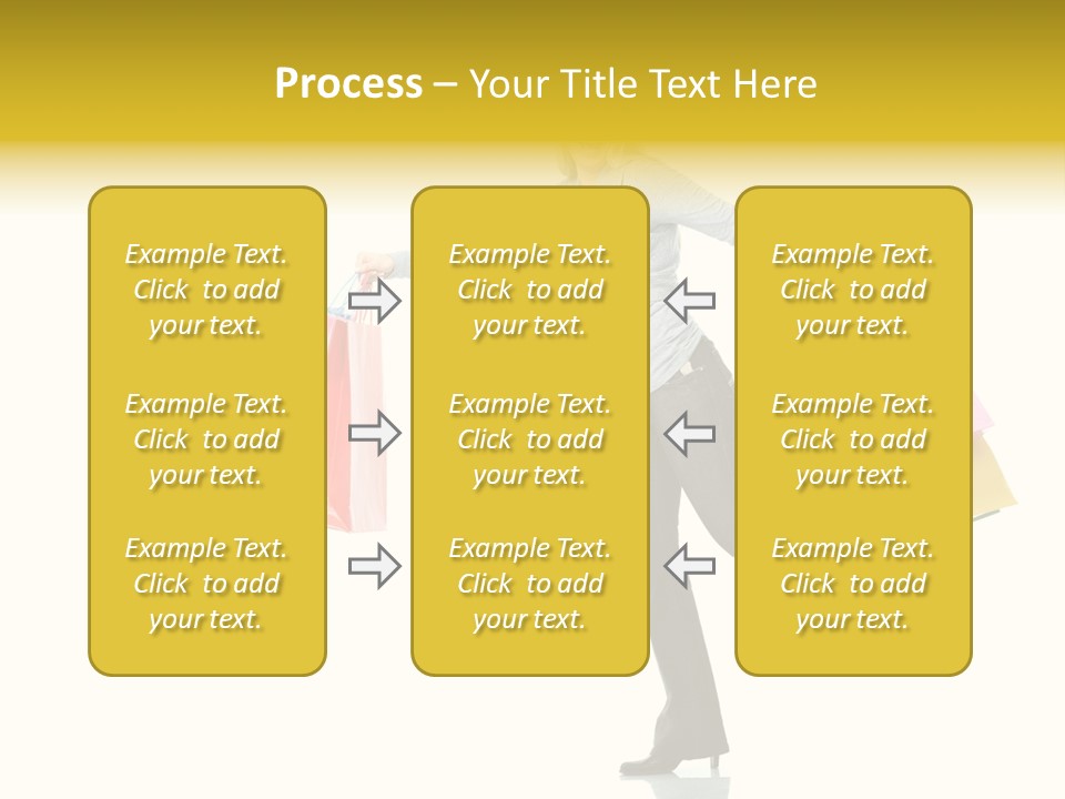 Woman Beautiful Caucasian PowerPoint Template