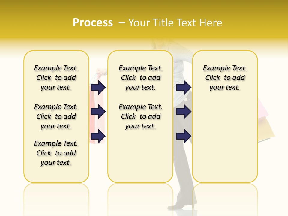 Woman Beautiful Caucasian PowerPoint Template