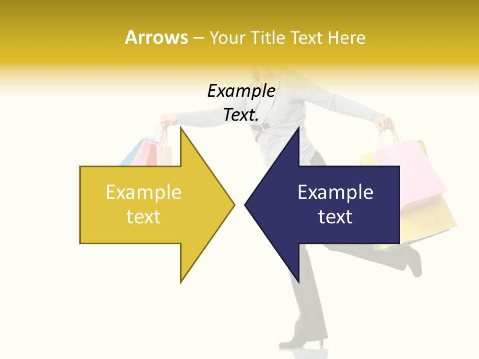 Woman Beautiful Caucasian PowerPoint Template