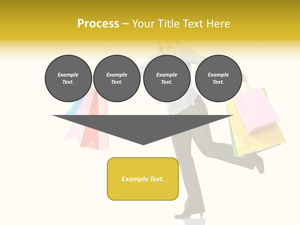 Woman Beautiful Caucasian PowerPoint Template