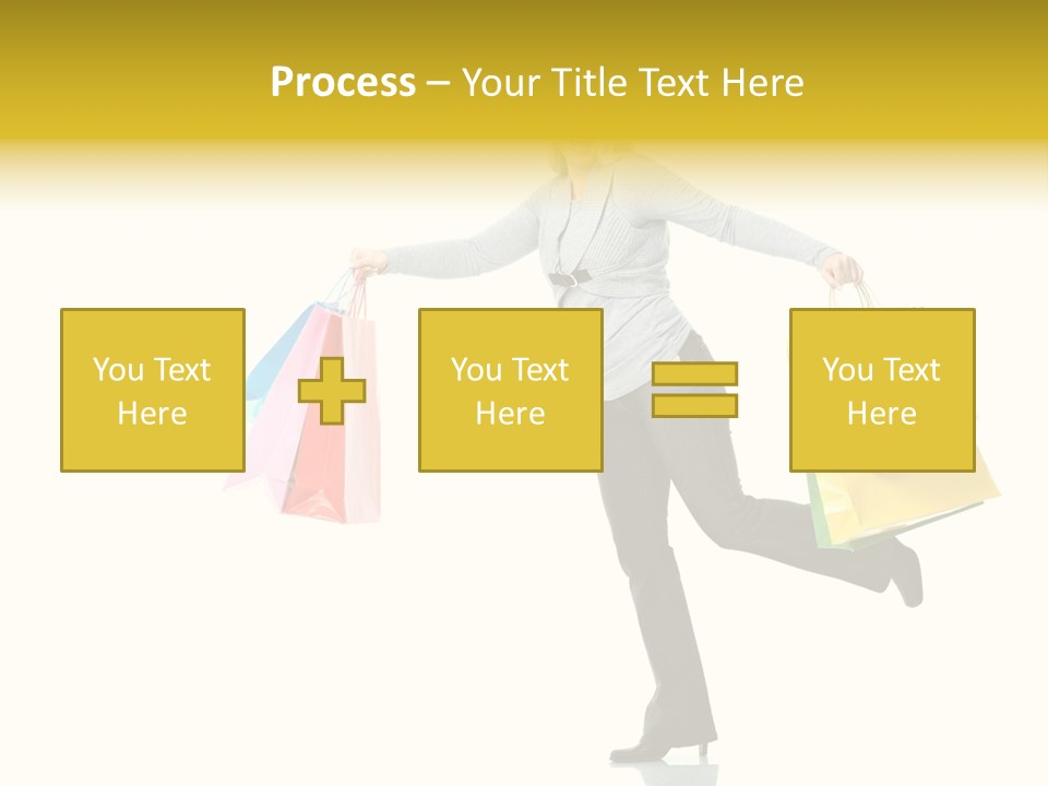 Woman Beautiful Caucasian PowerPoint Template