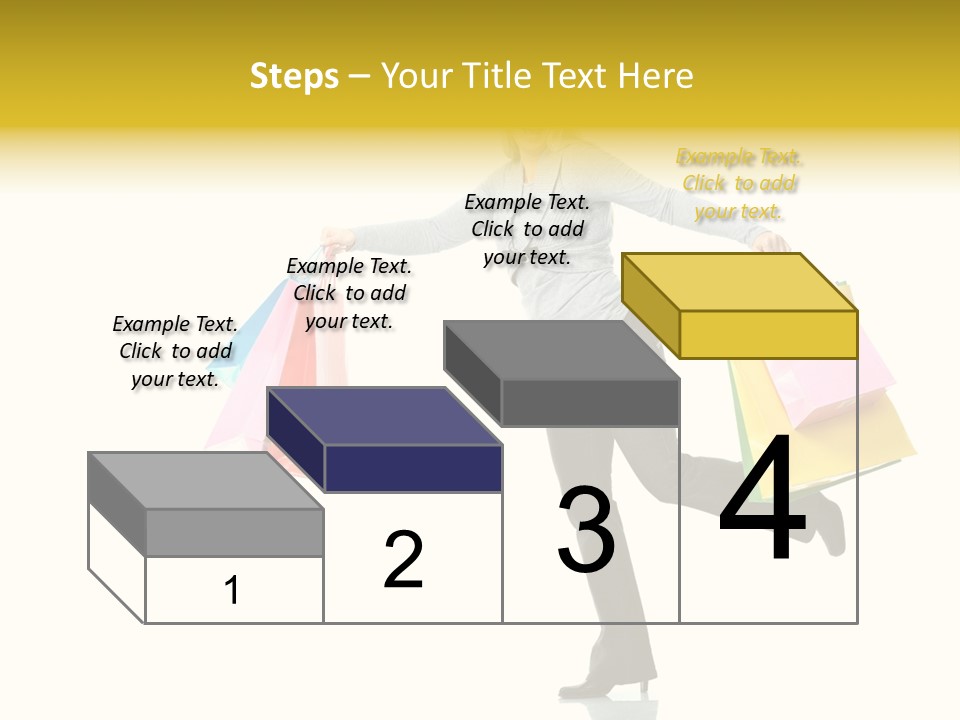 Woman Beautiful Caucasian PowerPoint Template