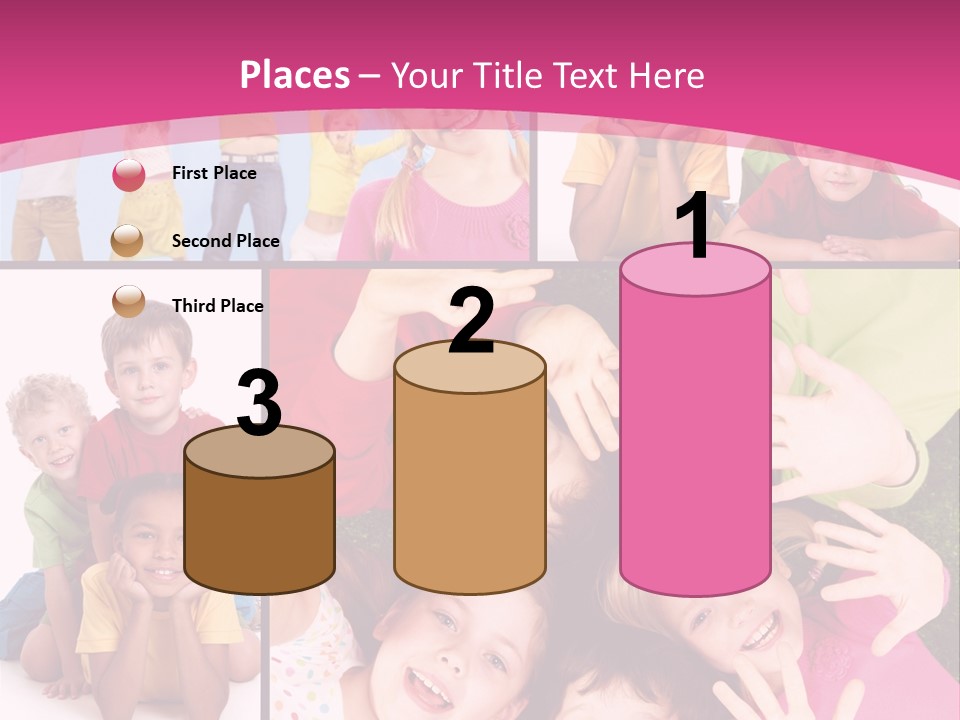 Expression Child Looking PowerPoint Template