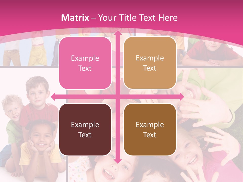 Expression Child Looking PowerPoint Template