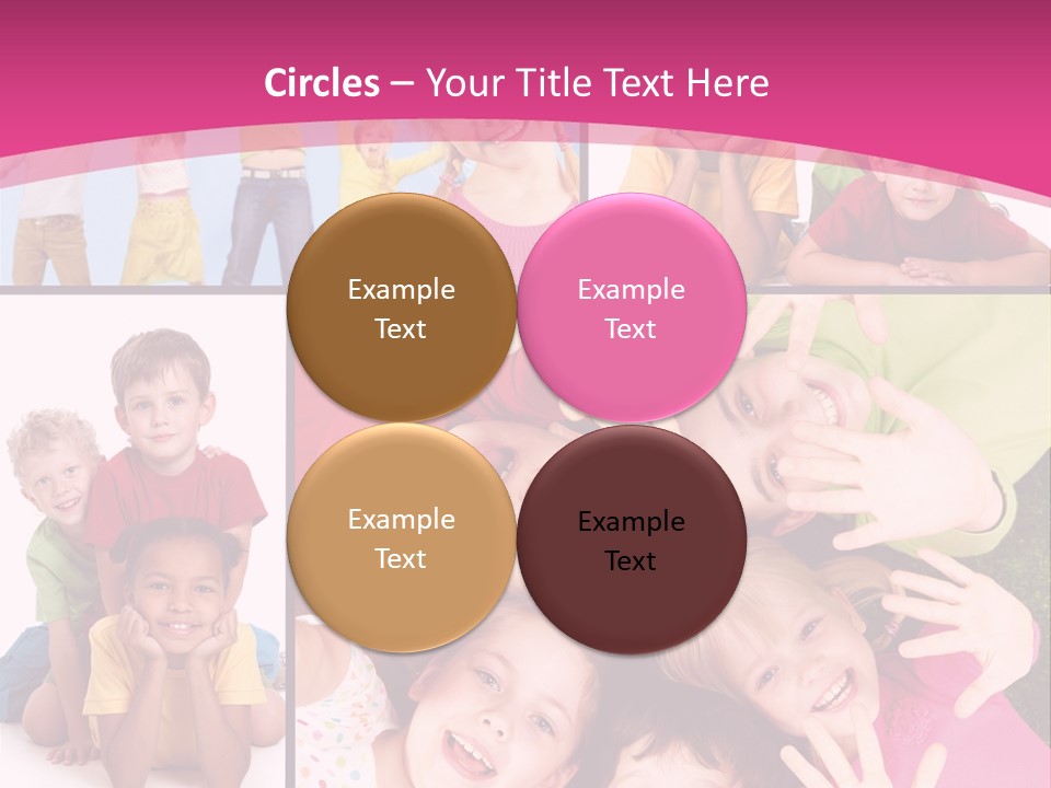Expression Child Looking PowerPoint Template