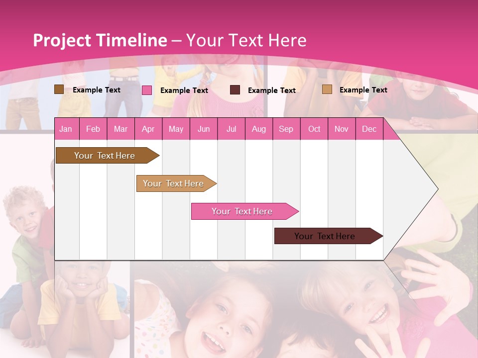 Expression Child Looking PowerPoint Template