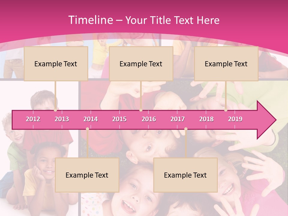 Expression Child Looking PowerPoint Template