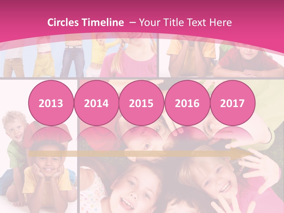 Expression Child Looking PowerPoint Template