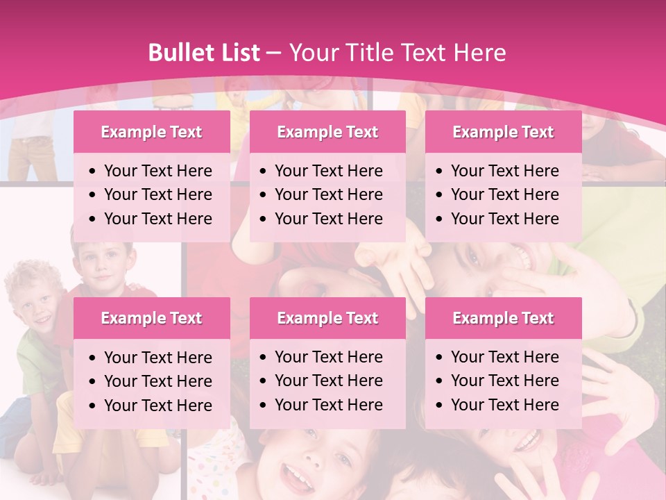 Expression Child Looking PowerPoint Template