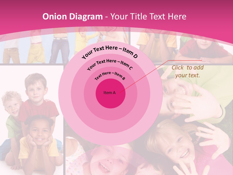 Expression Child Looking PowerPoint Template