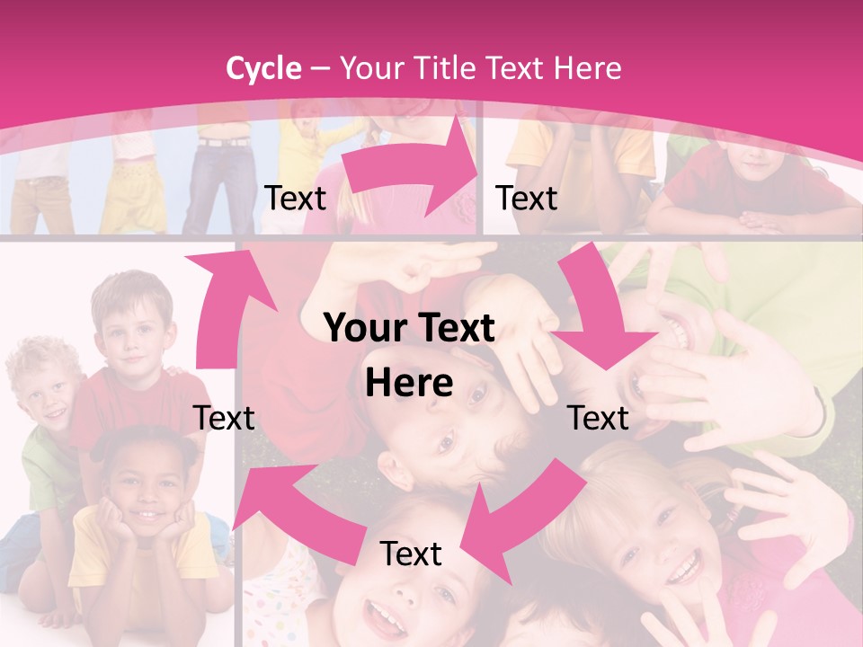 Expression Child Looking PowerPoint Template