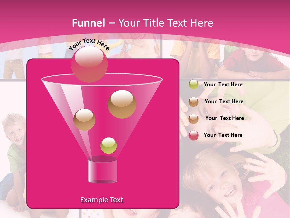 Expression Child Looking PowerPoint Template