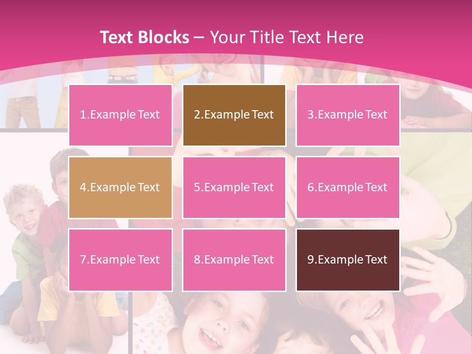 Expression Child Looking PowerPoint Template