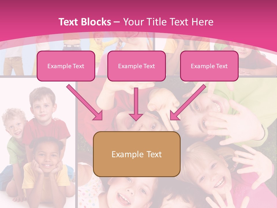 Expression Child Looking PowerPoint Template