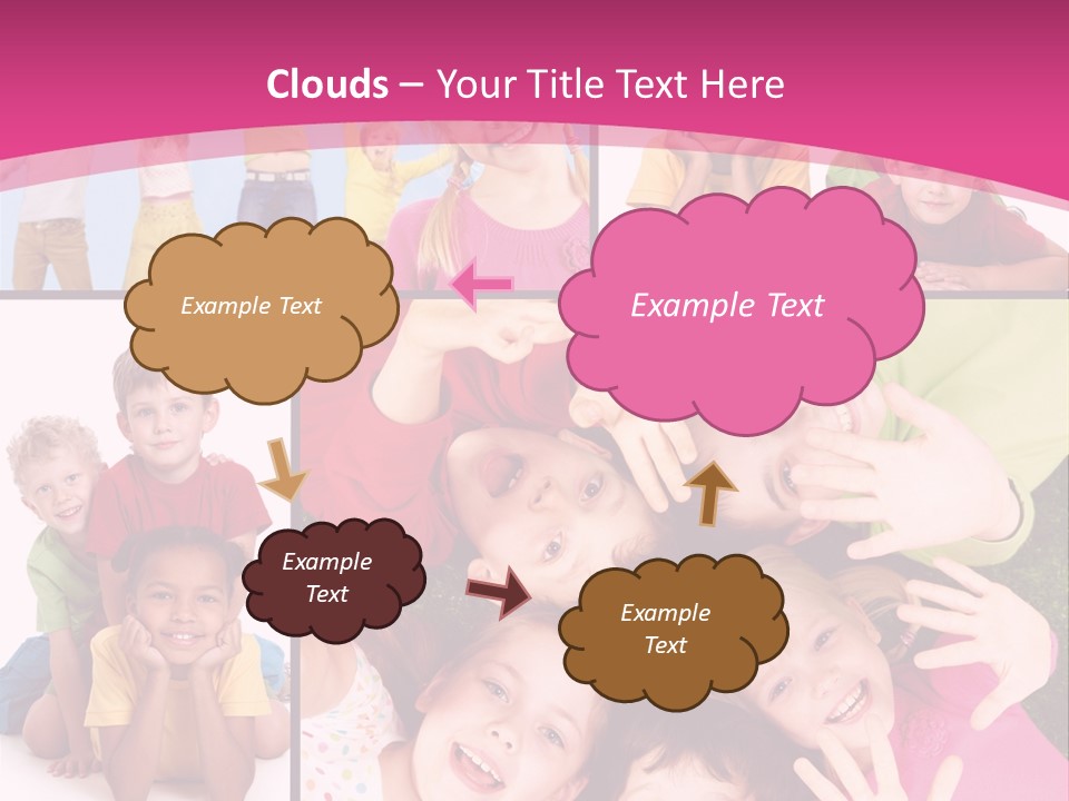 Expression Child Looking PowerPoint Template