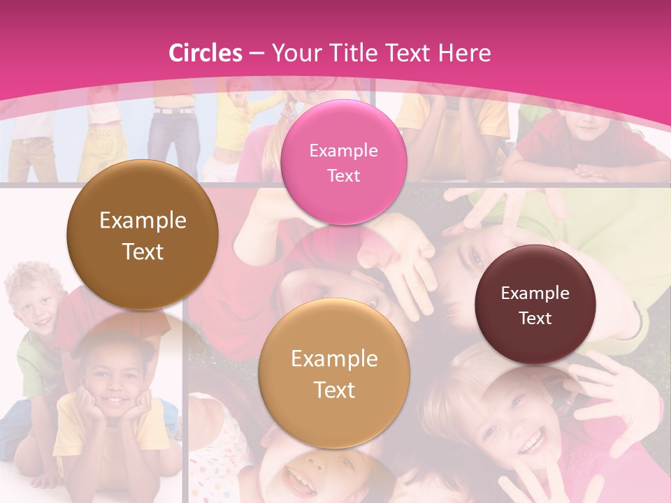 Expression Child Looking PowerPoint Template