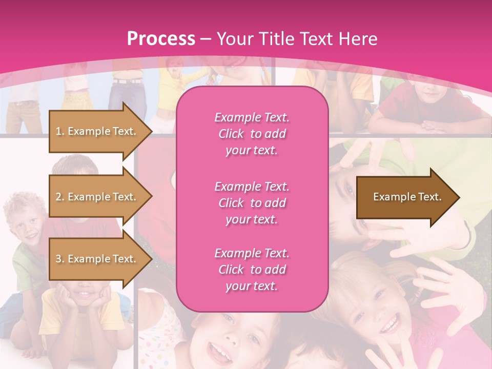 Expression Child Looking PowerPoint Template