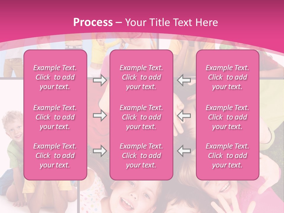 Expression Child Looking PowerPoint Template