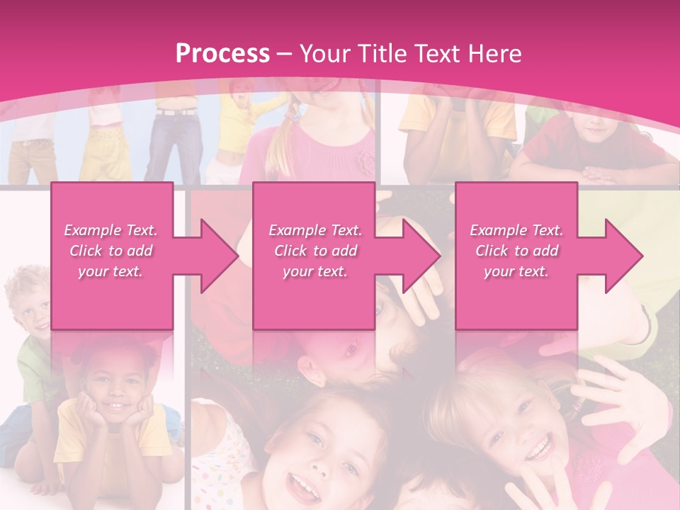 Expression Child Looking PowerPoint Template