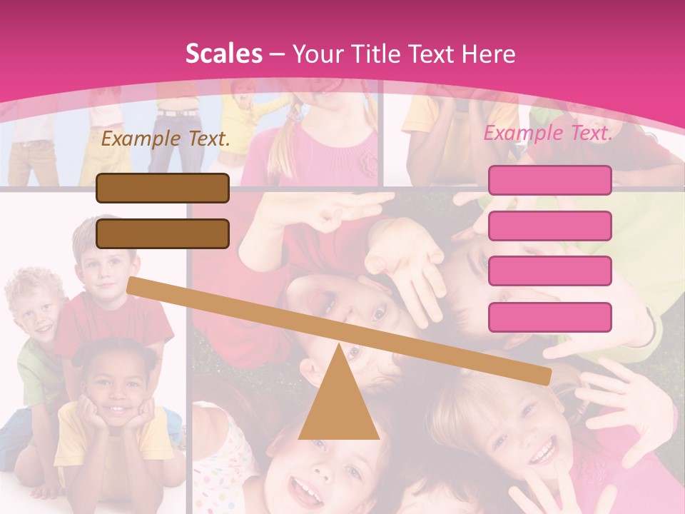 Expression Child Looking PowerPoint Template