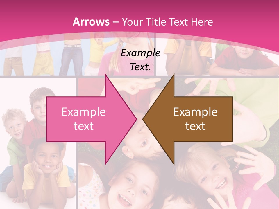 Expression Child Looking PowerPoint Template