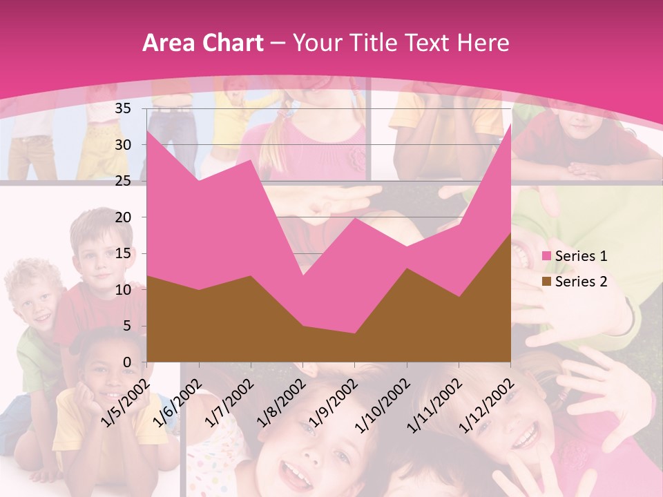 Expression Child Looking PowerPoint Template