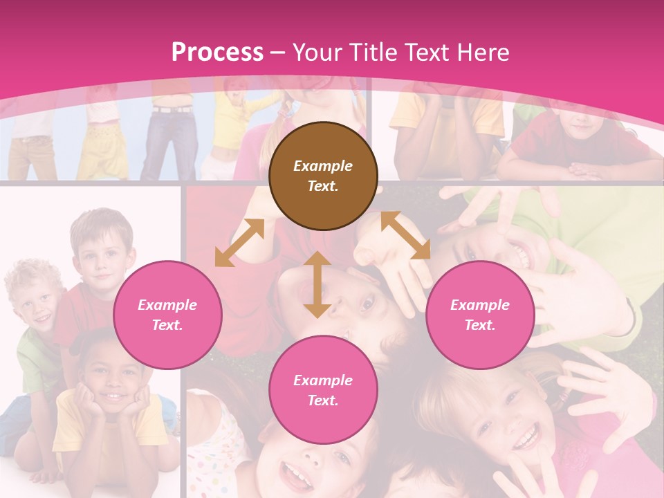 Expression Child Looking PowerPoint Template