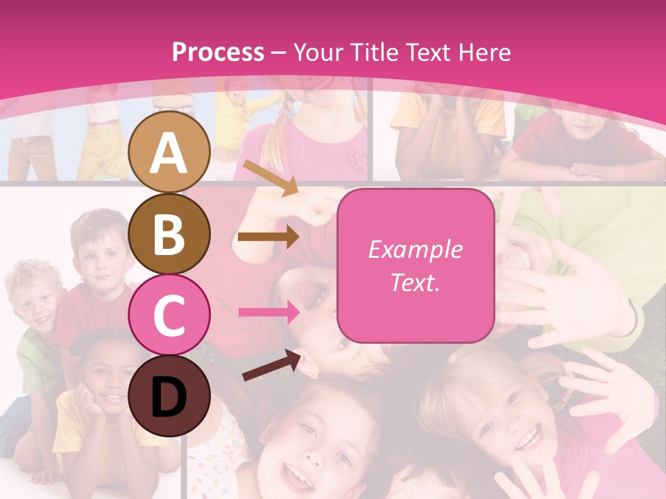 Expression Child Looking PowerPoint Template