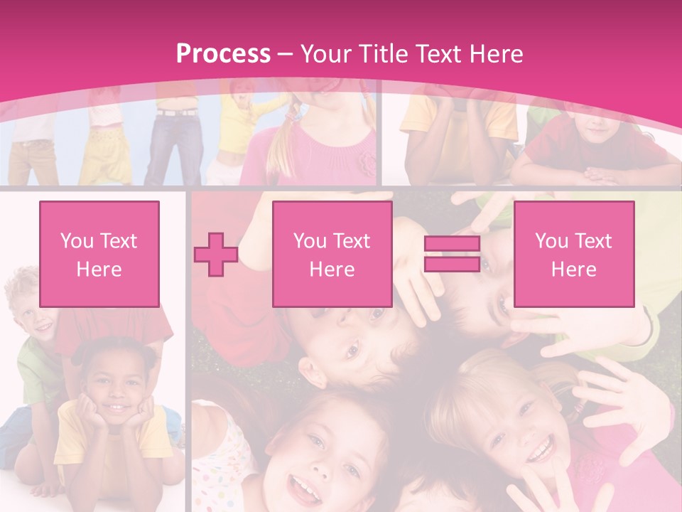 Expression Child Looking PowerPoint Template