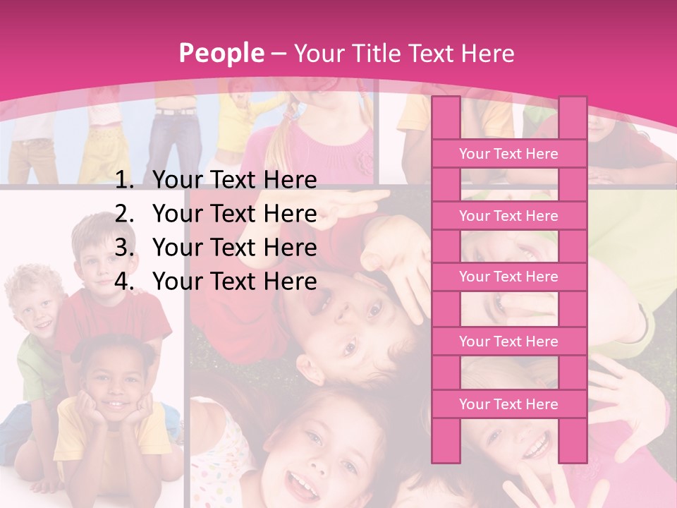 Expression Child Looking PowerPoint Template