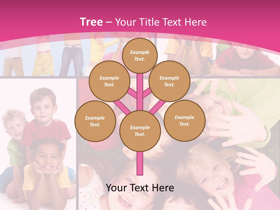Expression Child Looking PowerPoint Template