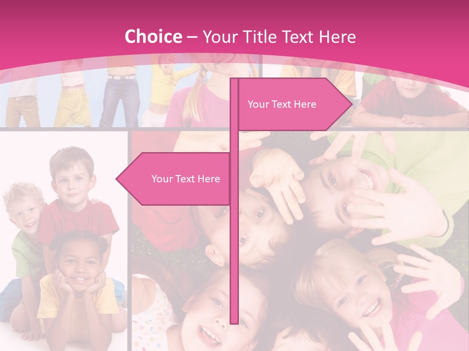 Expression Child Looking PowerPoint Template