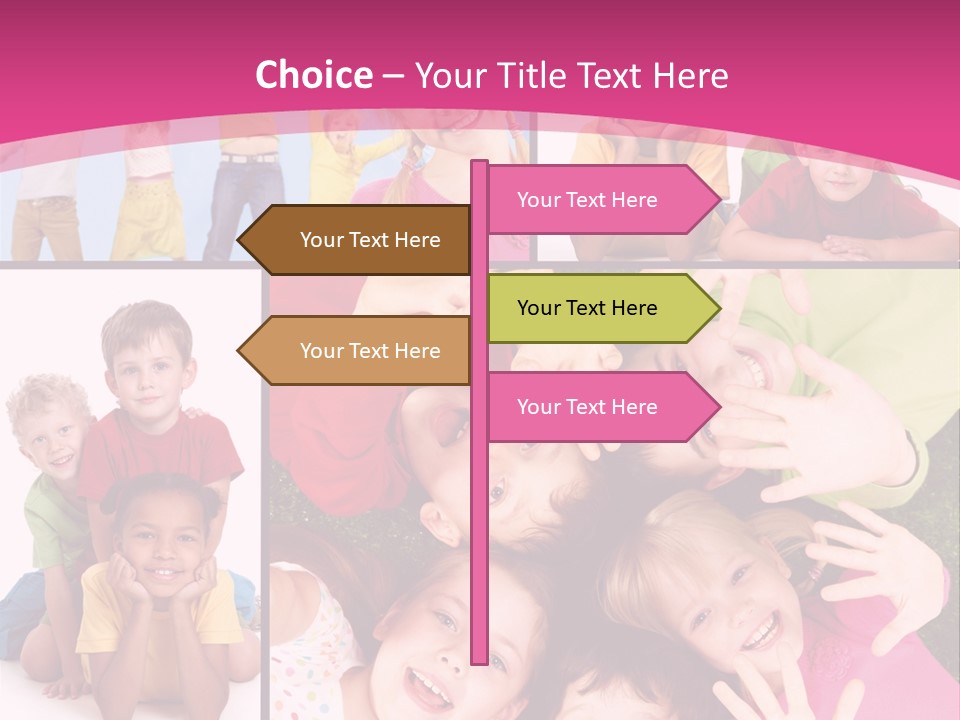 Expression Child Looking PowerPoint Template