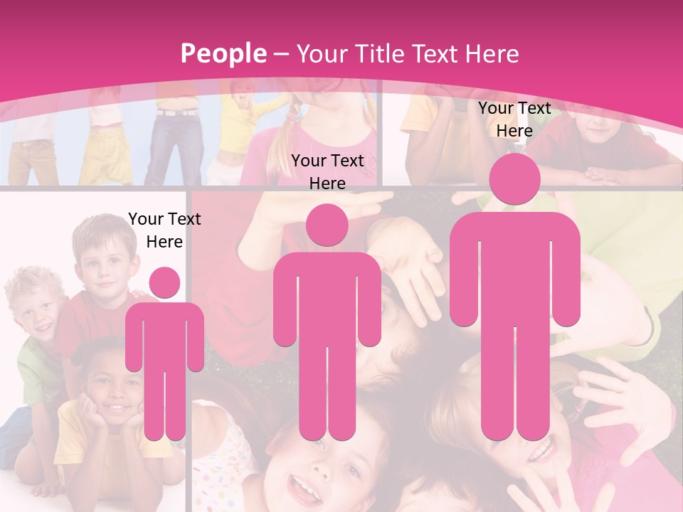 Expression Child Looking PowerPoint Template