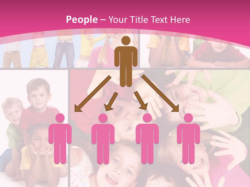 Expression Child Looking PowerPoint Template