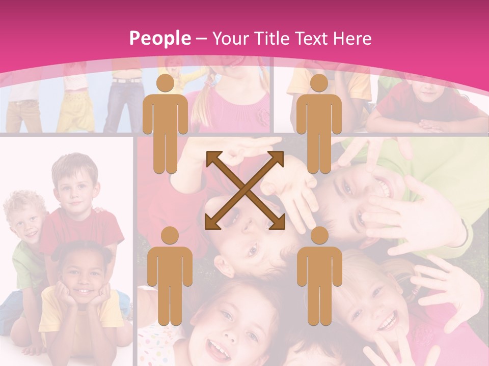 Expression Child Looking PowerPoint Template